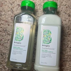 Briogeo shampoo and conditioner